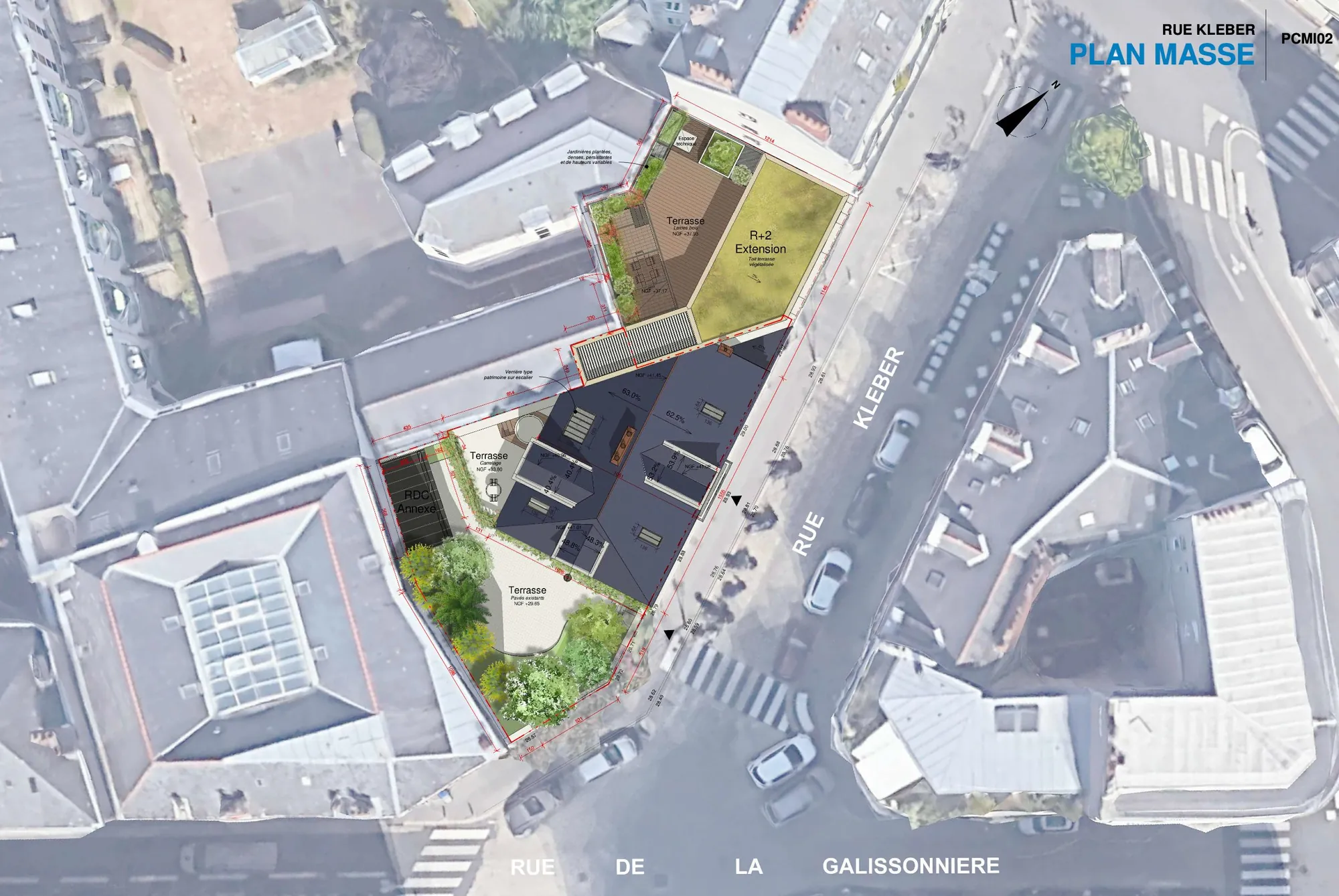 Hôtel particulier 315 sqm – 5 bedrooms – Nantes, Kléber district — Project · artist’s impression (photo 14)