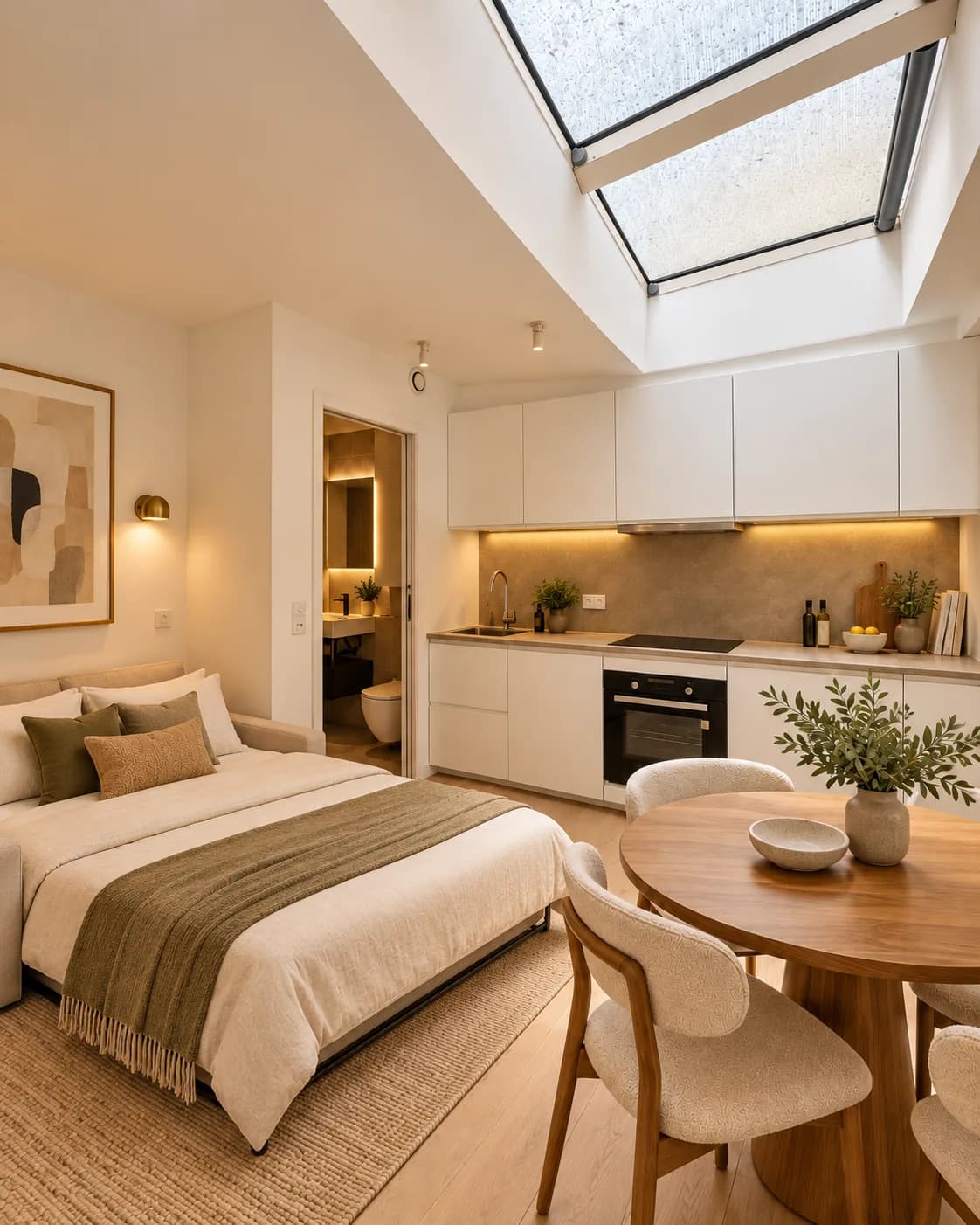 Virtual staging as a bedroom — Project · artist’s impression