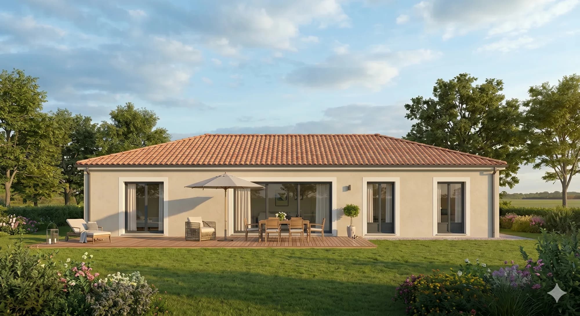 Terrain à bâtir 838 m² – Beaulieu-sous-la-Roche — Projet · non contractuel (photo 5)